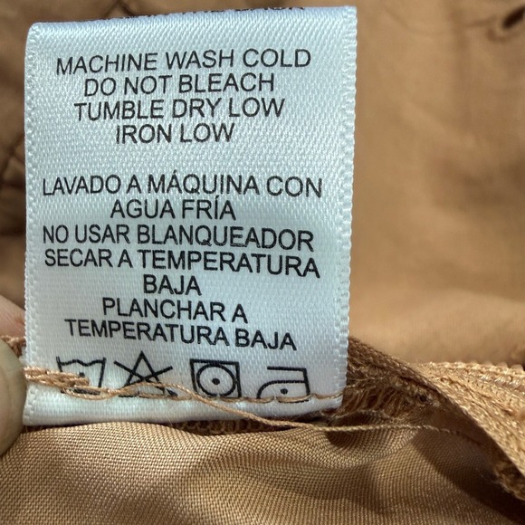 NWT Love Tree Terracotta Eyelet Mini Dress Adjustable Straps M Boho Girlhood - Picture 10 of 13